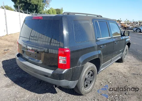 2014 Jeep Patriot Sport from USA, damaged, VIN 1C4NJPBB3ED793739